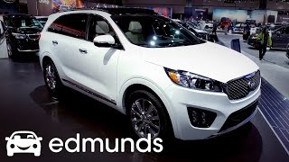 2017 Kia Sorento Review  Features Rundown  Edmunds [upl. by Nowed732]