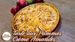 Tarte aux Pommes Amandes  Recette Facile et Rapide [upl. by Valorie]