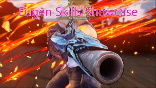 Granblue Fantasy Relink Eugen All Skills Exhibition  Skills Showcase PS5 [upl. by Uolyram]