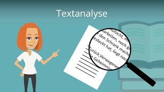 Textanalyse Deutsch  einfach erklärt [upl. by Innavoig]