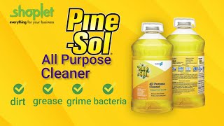 PineSol All Purpose Cleaner  Lemon Fresh [upl. by Milinda]