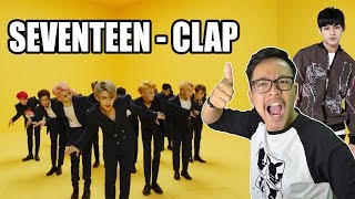 DANCE NYA GILA  SEVENTEEN  CLAP MV REACTION INDONESIA [upl. by Lisandra]