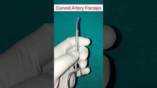 curved artery forceps uses  curved artery forceps 👨‍⚕️aiims medical nursing [upl. by Eceinej381]