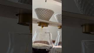 Hot v60 vairalvideo coffee youtubeshorts barista coffeelover music remix riyadhsaudi [upl. by Idarb]