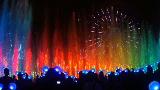 World of Color Glow With the Show  First Performance  Disney California Adventure [upl. by Yecies781]