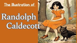 Randolph Caldecott biography with famous illustration work [upl. by Ettesil]