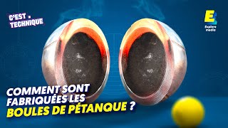 Comment sont fabriquées les boules de pétanque   Cest Technique [upl. by Rebah935]