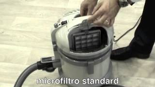 HF6 Aspirapolvere professionale multifunction  Professional vacuum multifunction [upl. by Enedan237]