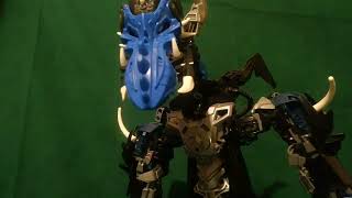 Bionicle Stop Motion and Edit Test [upl. by Melosa]