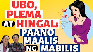 Ubo Plema at Hingal Paano Maalis ng Mabilis  By Dra Glynna Cabrera and Doc Willie Ong [upl. by Ardy]