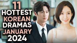 11 Hottest Korean Dramas To Watch in January 2024 Ft HappySqueak [upl. by Akiras]