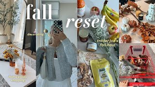 FALL  WINTER RESET 🍂☕️ decluttering decorating  cozy fall vibes [upl. by Gretchen]