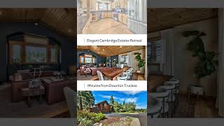 Elegant Cambridge Estates Retreat  15449 Sudsbury Circle Truckee CA [upl. by Ecinue83]