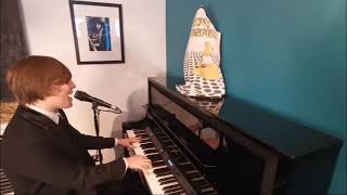 Elton John quot Amoreenaquot Piano cover by Logan Paul Murphy ❤️💙 [upl. by Anoi208]