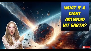 😱What If a Giant Asteroid Hit Earth🌍💥 facts science asteroid earth new [upl. by Trubow]