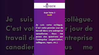 Expression orale  TCF  Exam réel  août 2023  combinaison 4 [upl. by Summer971]