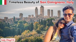 🇮🇹 San Gimignano Italy  Most Beautiful Medieval Town  The Candid Explorers [upl. by Seton696]