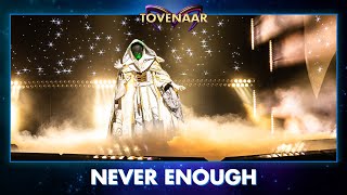 Tovenaar  ‘Never Enough’  The Masked Singer  seizoen 3  VTM [upl. by Brighton]