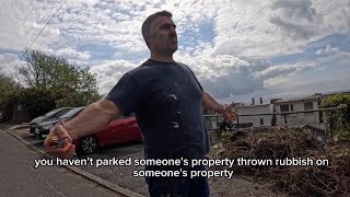 FlyTippers Confrontation Public Criminal Dispute [upl. by Llerat]