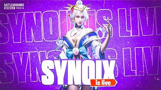 BGMI LIVE RANK PUSH TOP 100  SYNOIX IS LIVE  TDM 1v1 GIVEAWAY UC [upl. by Beisel581]