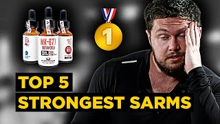 TOP 5 Strongest SARMs on the Market  COMPETING Against Steroids for Building Muscle [upl. by Ayadahs]