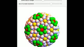 Spheres on a Truncated Icosahedron [upl. by Lodnar]