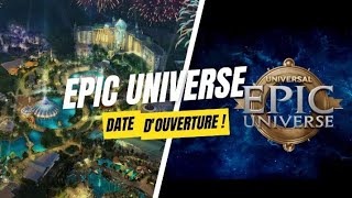 Universal epic universe enfin une date douverture [upl. by Jessee]