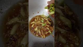 DAUN BAWANG LESUN IKAN MASIN food cooking sayurlife cookingfood [upl. by Darrin]