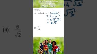 How to Simplify Surds  Rationalise Denominators  GCSE Maths OCR AQA EdExcel shorts [upl. by Chery]