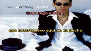 KARAOKE Marc Anthony  Tragedia [upl. by Atalie]