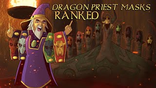 Skyrim  All 14 Dragon Priest Masks Ranked [upl. by Trumann]