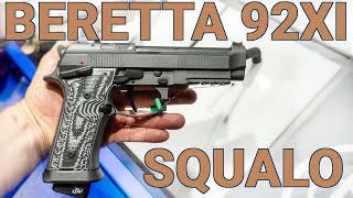 New Beretta 92XI Squalo at SHOT Show 2024 [upl. by Eniamrehs617]