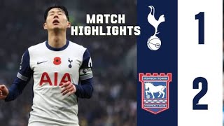 Tottenham Hotspurs vs Ipswich Town Extended highlights [upl. by Hardie]