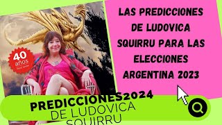 Las Predicciones de Ludovica Año del Dragón y quien gana en el Balotaje De Argentina 2023 [upl. by Ahtaga]