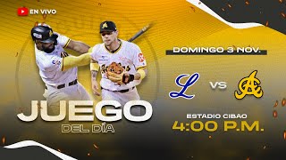 TIGRES DEL LICEY VS ÁGUILAS CIBAEÑAS  SERIE REGULAR 202425 [upl. by Rehtnug]