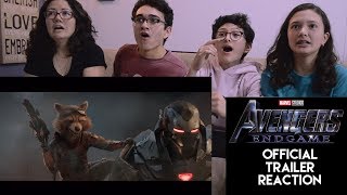 Avengers Endgame Trailer Reaction [upl. by Ohare]