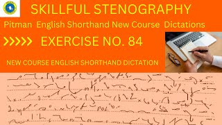 Pitman New Course English Shorthand Dictation [upl. by Anilas538]