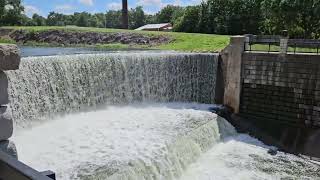 Lake Shawnee spillway [upl. by Annaesor223]