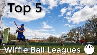 Top 5 Wiffle Ball Leagues [upl. by Cohen236]