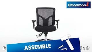 Professional Ergonomic Chair Assembly Instructions [upl. by Noni168]