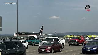 Trumps plane diverted to Billings en route to Bozeman Montana [upl. by Devina]