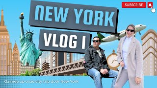 O NEE WE ZITTEN IN HET VERKEERDE HOTEL vlog 1 New York City trip tips todo [upl. by Eenel293]