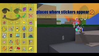 ALL NEW BEE SWARM STICKERS roblox [upl. by Chapen779]