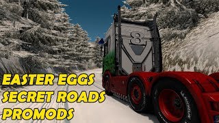 SECRET ROADSEASTER EGGS PROMODS ETS2 DORA THE EXPLORER [upl. by Reinke]