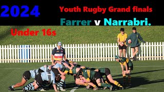 2024 Youth rugby GF Under 16s Farrer v Narrabri [upl. by Japha]