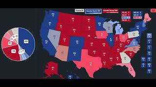 2024 Presidential Election Map Prediction [upl. by Burkley148]