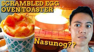 Quick amp Easy Scrambled Egg using an Oven Toaster 3 Ingredients ONLY  Nasunog  Vlog 7 [upl. by Adriano]