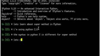 Understanding Super Method  Python OOP  Inheritance [upl. by Aerdnak711]