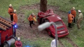 Worlds smallest Car and Truck Crash in the Miniwonderland [upl. by Anrak]