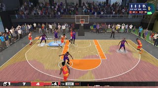 NBA 2K24 Next Gen rec center defensive anchor 12 pts and 25 rebounds [upl. by Culbert671]